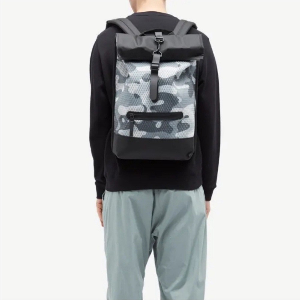 Rains Grey and Black Camping-hiking