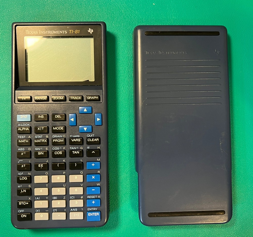 Tested TI-81 Texas Instruments Graphing Calculator - Well Loved