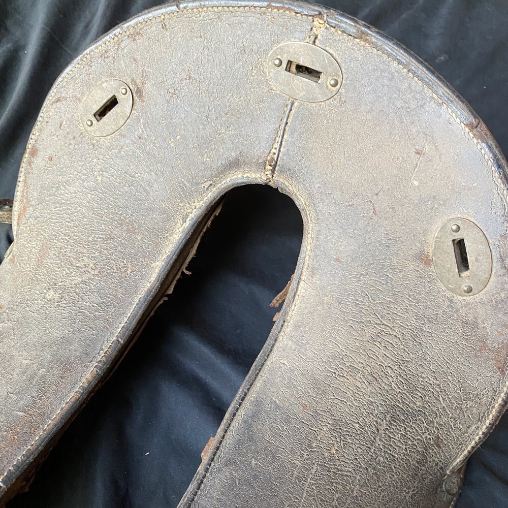Original WW1 McClellan Cavalry Saddle w/ Tack & Stirrups
