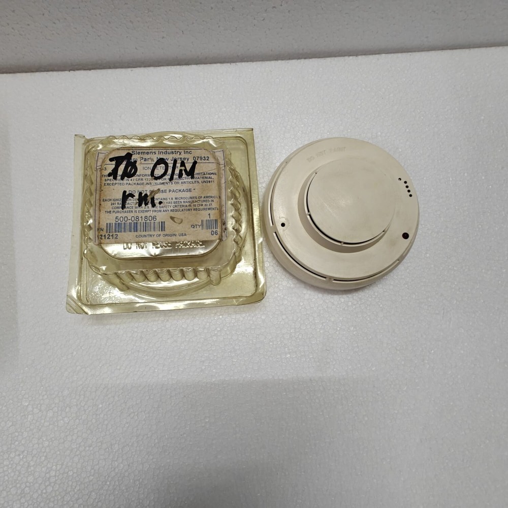 SIMENS DI-3 SMOKE DETECTOR