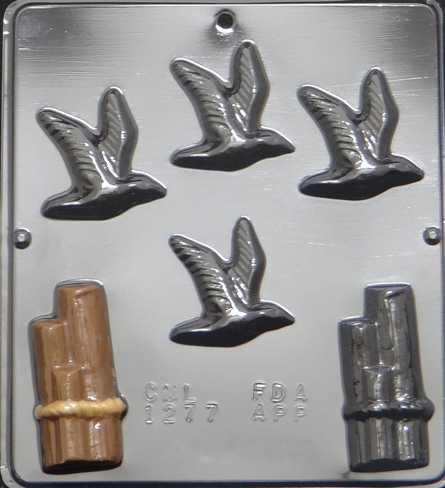 Seagull & Piling Chocolate Candy Mold 1277 NEW