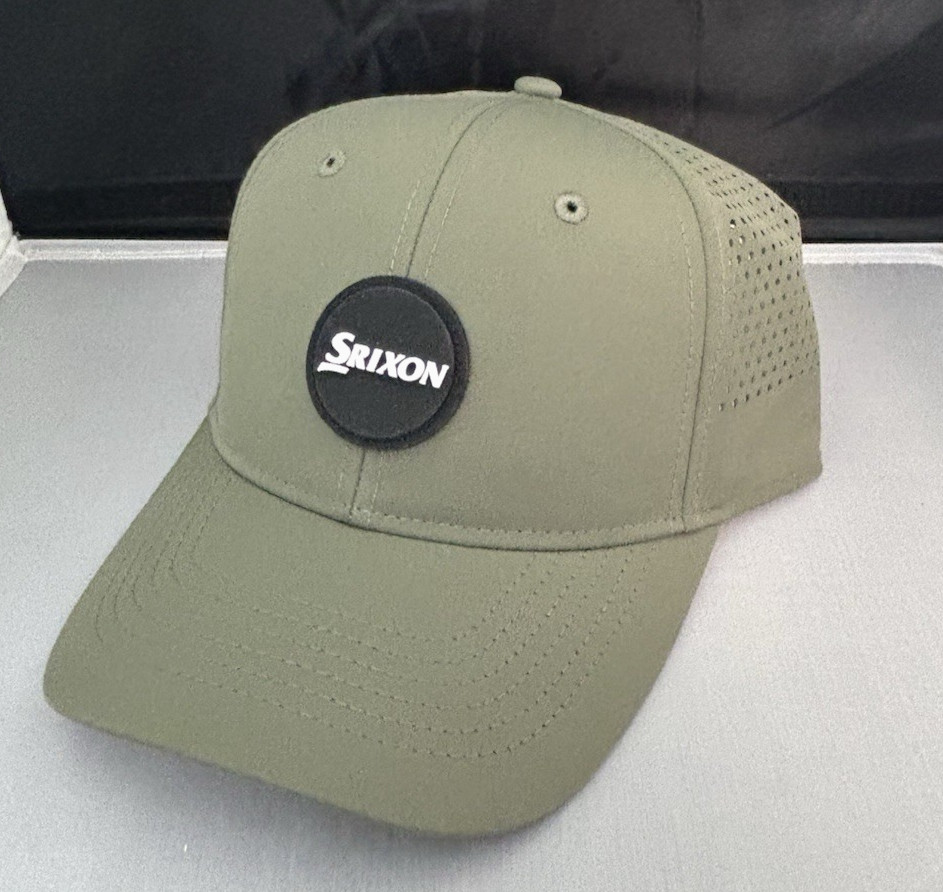 SRIXON Circle Performance Golf Hat Snapback NEW Olive Green