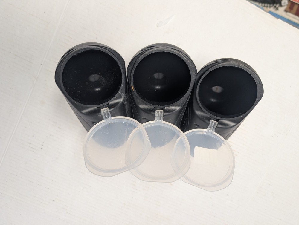 3 Gravity Fed Paintball Hoppers