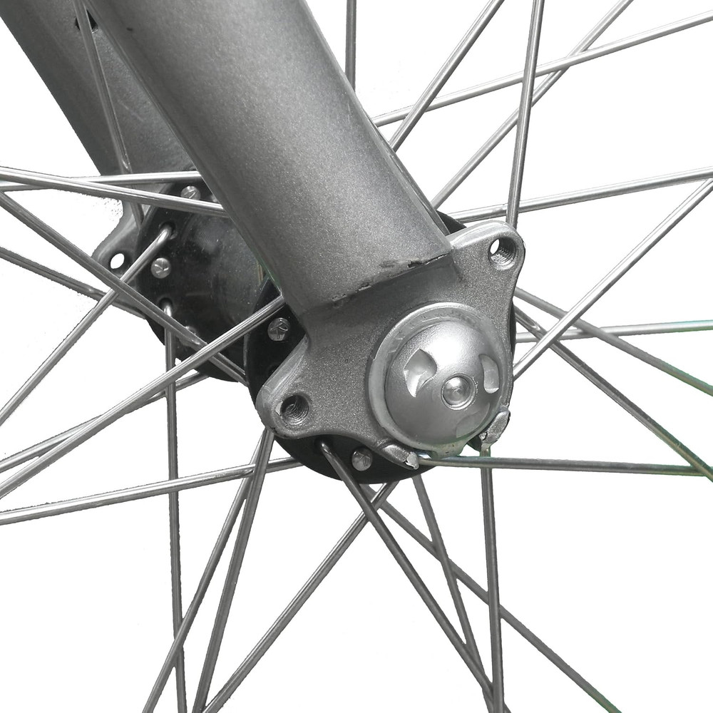 Bicycle Locking Skewer Set, 2 Pack, Silver (PH-110)