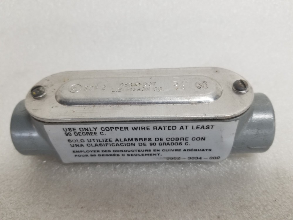 Red Dot 3/4" Unilet Body w/ Cover Threaded
