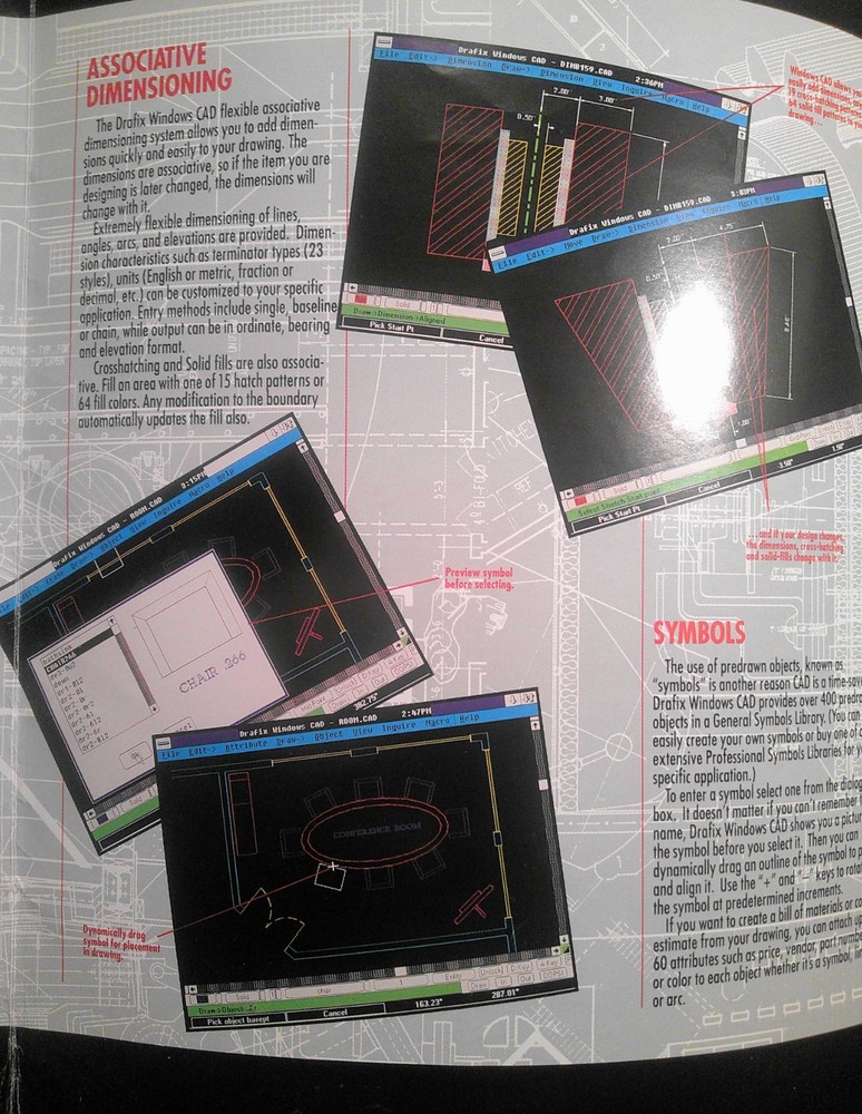 1989 Drafix Windows CAD Press Kit, by Foresight Resources
