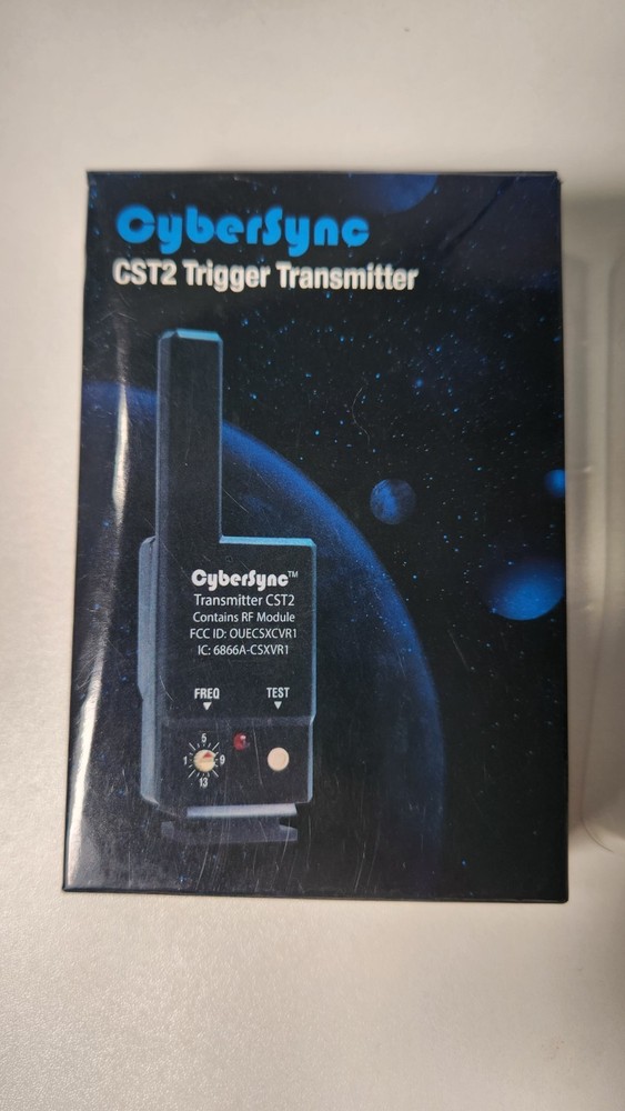 Paul C Buff CyberSync RF Transmitter CST2 Used Good