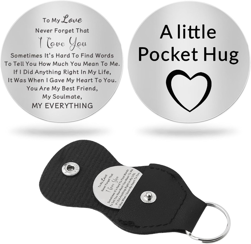 Pocket hug inspirational token keepsake gift