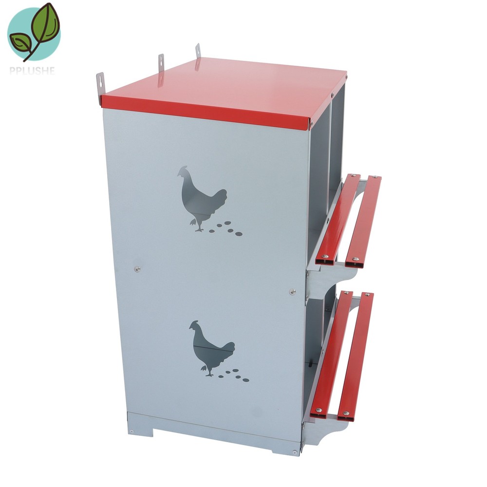 Wall Mount Better Environment 4 Compartment Chicken Nesting Box Poultry Nest Box