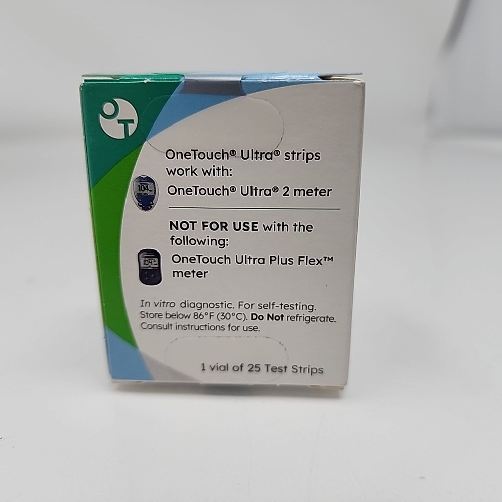 OneTouch Ultra Blue Test Strips - 60 Test Strips - Exp: 03/26