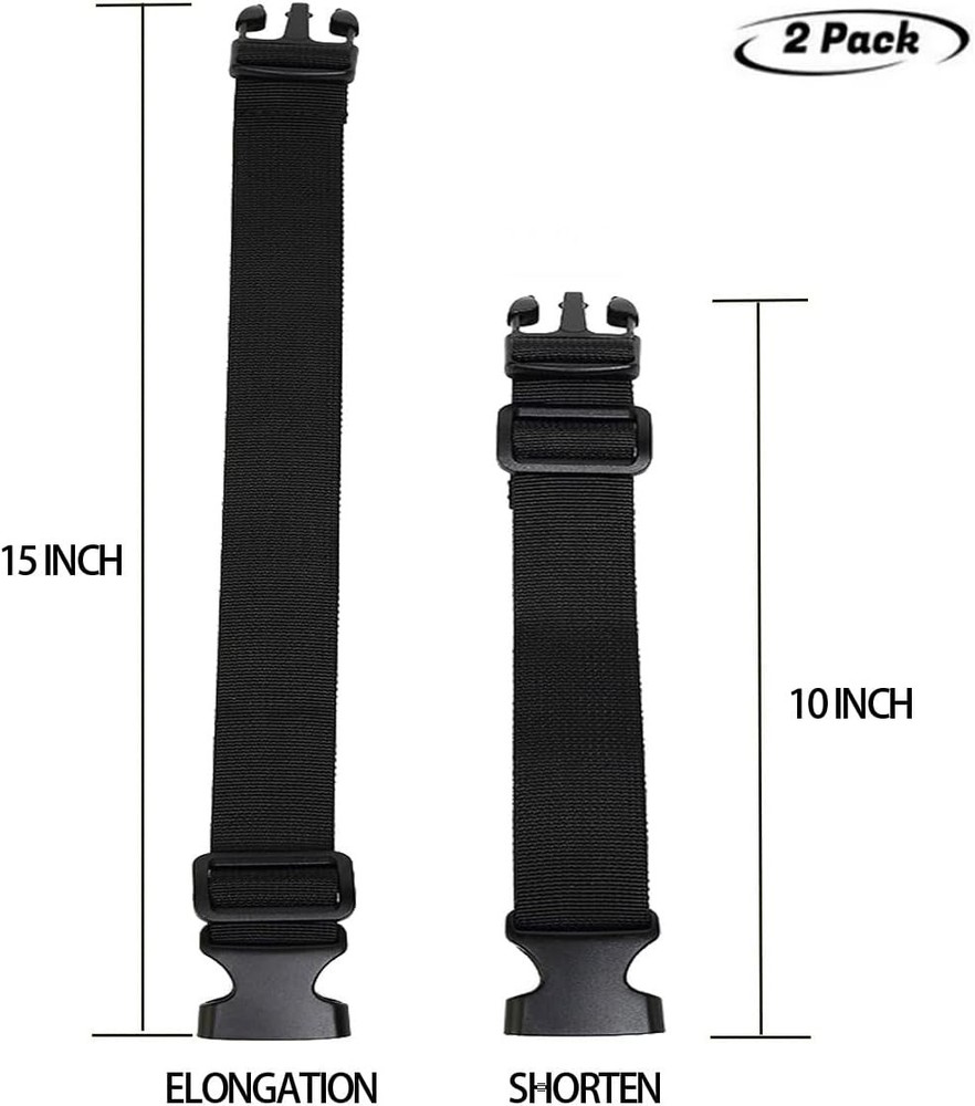 Fanny Pack Belt Extender Adjustable Elastic Strap, Waist Bag Belt Extender
