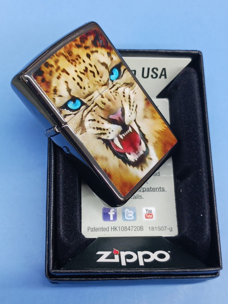 Zippo BS Leopard Lighter 28276