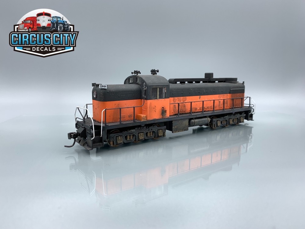 Alco Rooftop Ductwork HO Scale