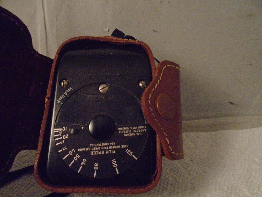 Vintage Weston Direct Reading Exposure Light Meter Model 853