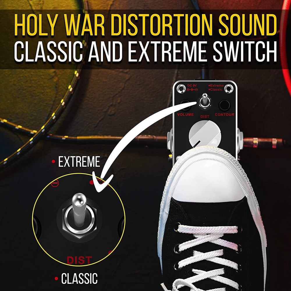 PylePro PDISTPDL54 Guitar Effect Pedal