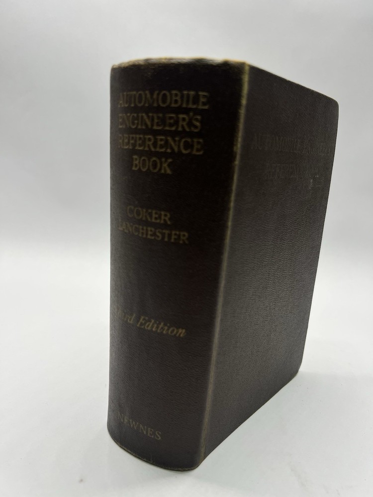 Vintage 1959 Automobile Engineer's Reference Book Newnes