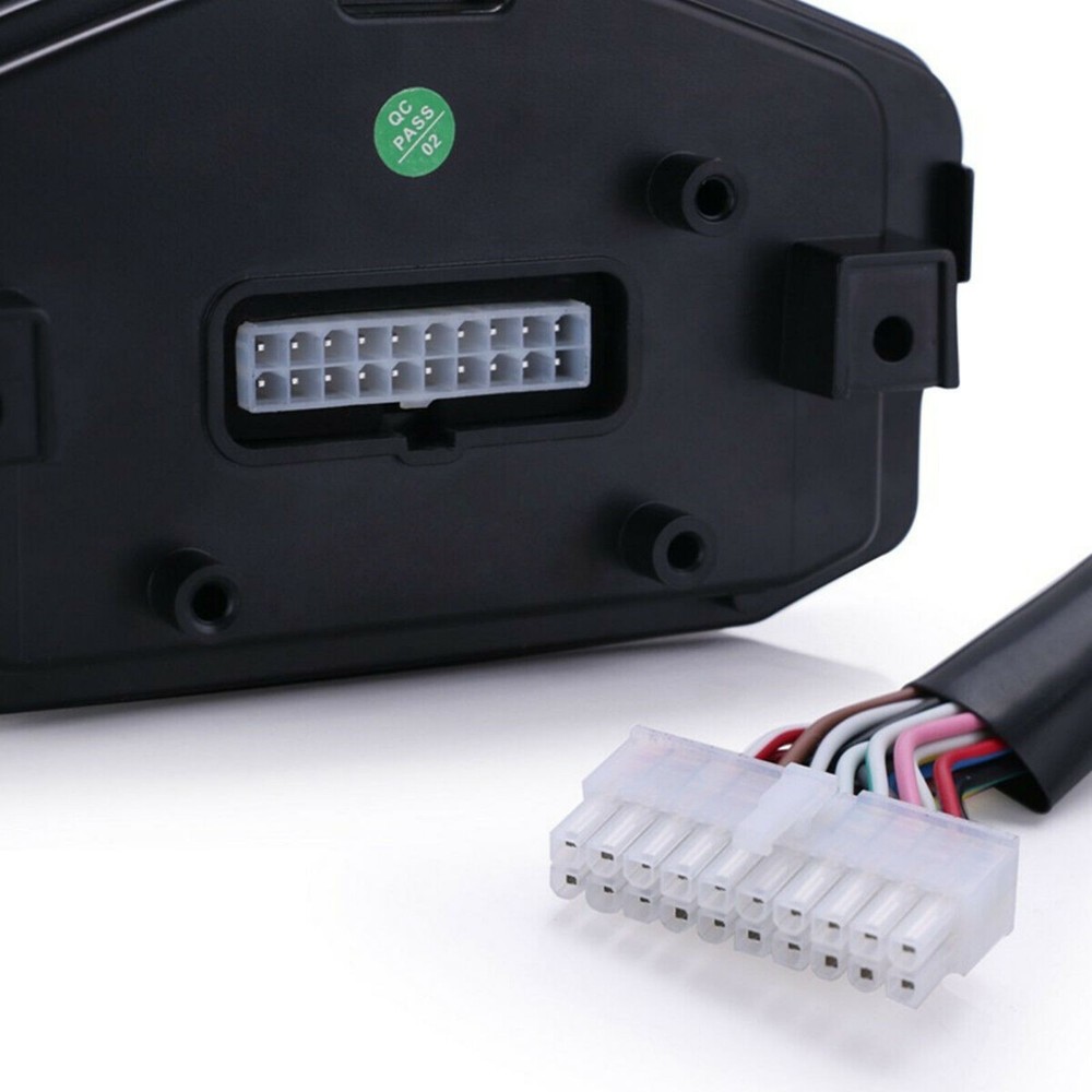 Universal Digital Motorcycle LCD Speedometer Odometer Tachometer Gauge KM/H MPH