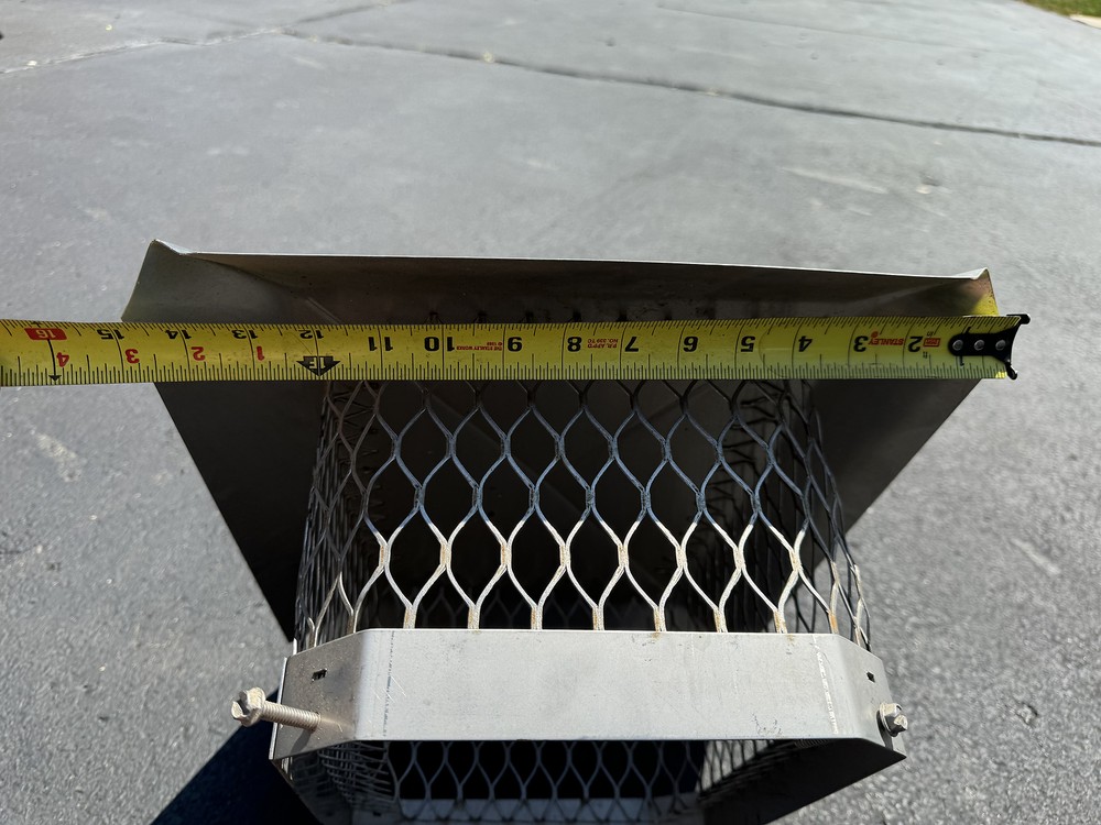 Stainless Steel Fixed Chimney Cap see details