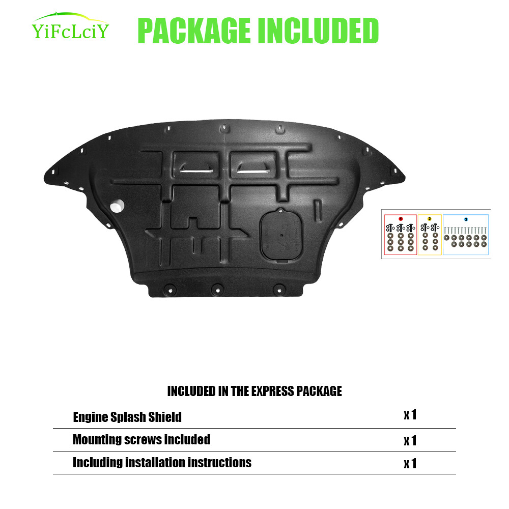 Engine Under Cover Fit For 2009-2017 Audi Q5 Splash Shield Front Support