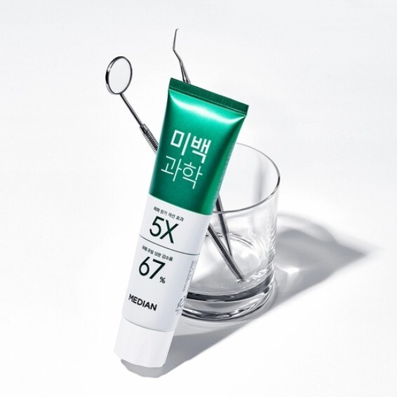MEDIAN Whitening Science Toothpaste 100g Real effective brightening toothpaste
