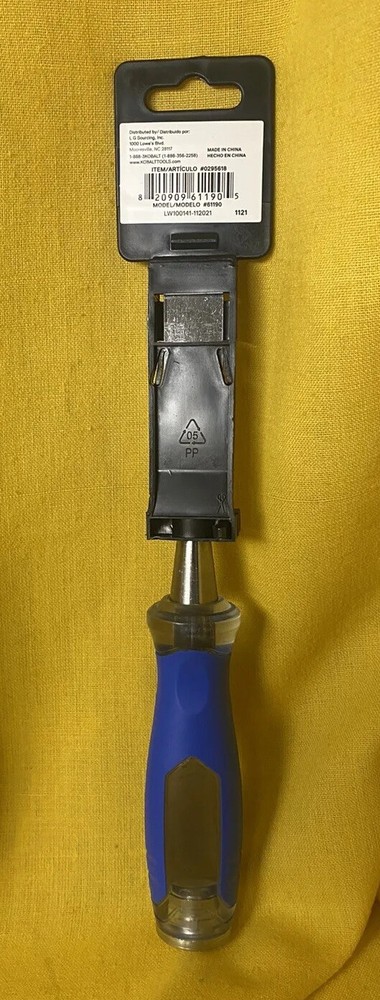 Kobalt Woodworking Chisel 0.75" 3/4" Model 295618