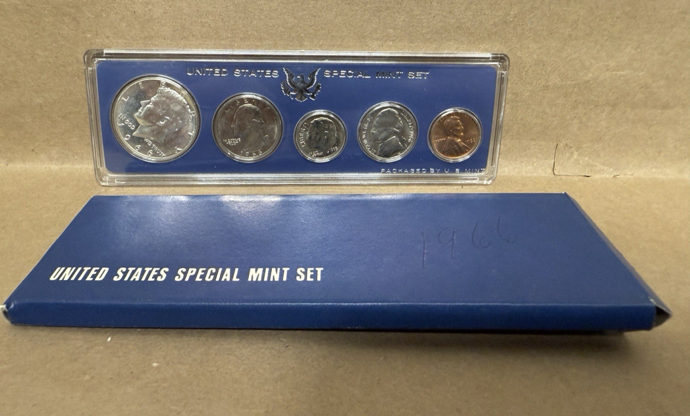 1966 SMS (SPECIAL MINT SET) /PROOF SET IN US MINT HOLDER