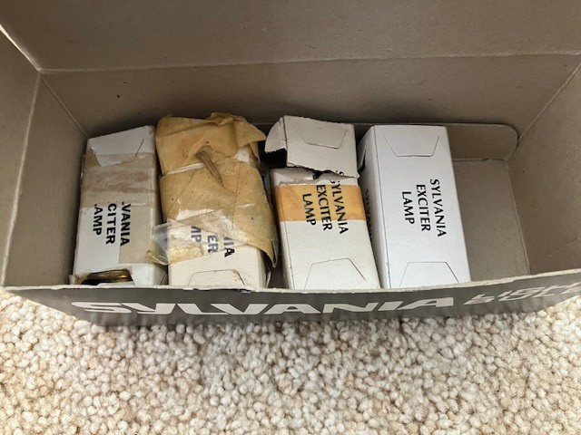 AV Projector Lamp Bulb Bulbs Various Brands Old Stock Open Untested