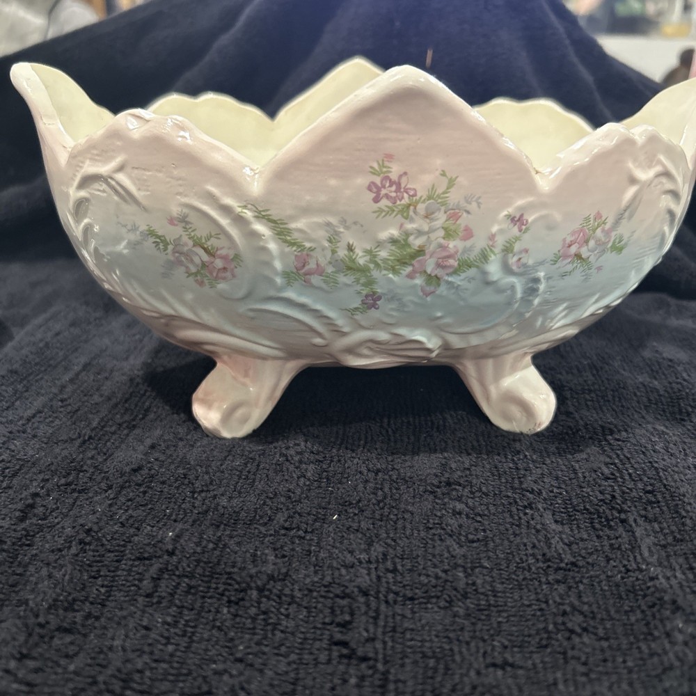 Very Old Signed Pottery Planter.
