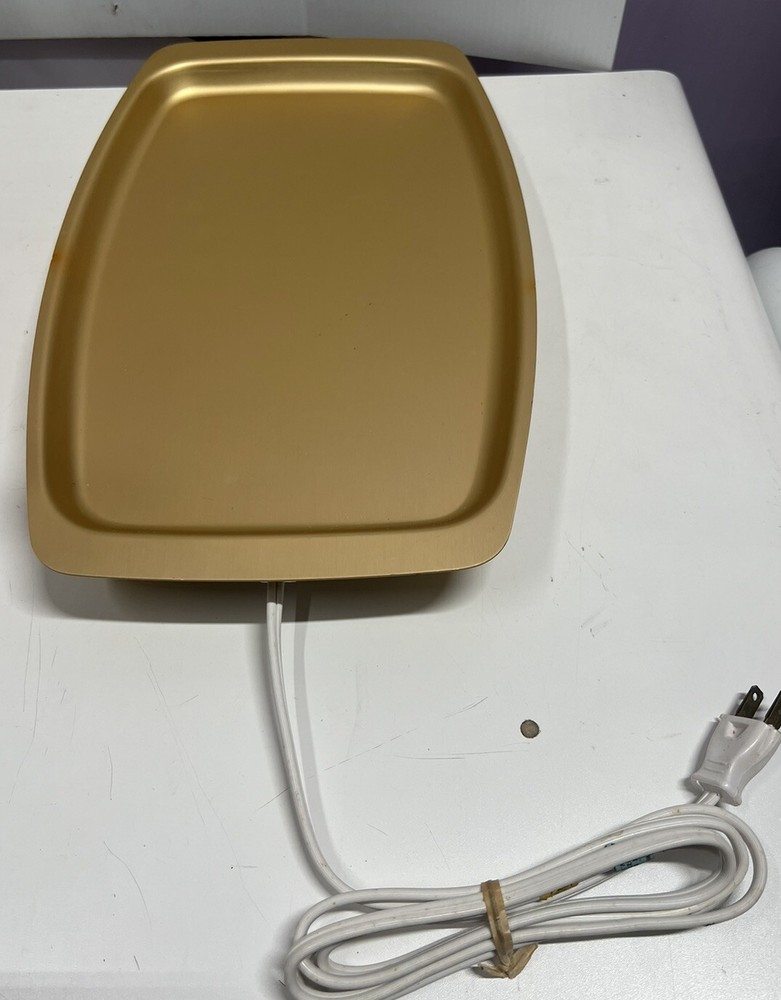 Cornwall 2615 Gold Hot plate 1974.  Works!!