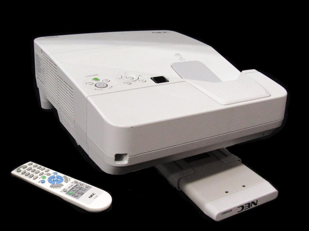 NEC NP-UM330W Ultra-Short Throw 3LCD Projector | Includes Wall Mount NP04WKI