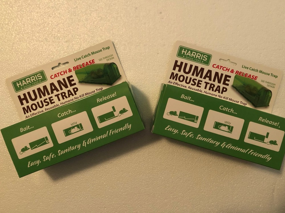 Harris Humane Mouse Trap catch and release QTY 2