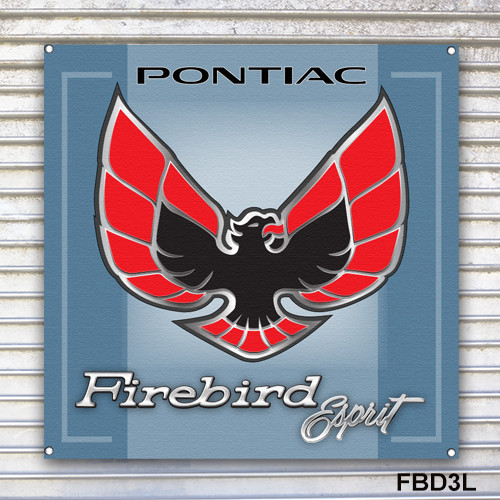 Firebird Esprit Banner Sign Wall Art