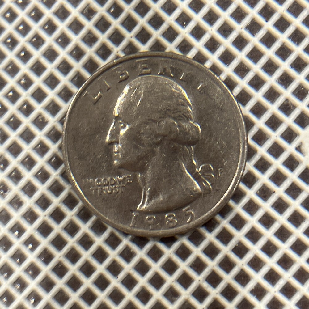 1985 Small P Quarter Dollar Errors On Libery