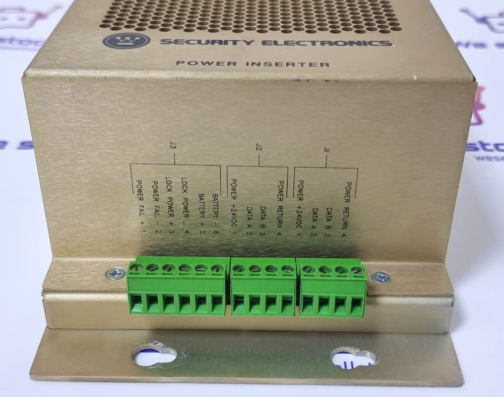 WSE SECURITY ELECTRONICS 902-PI Power Supply