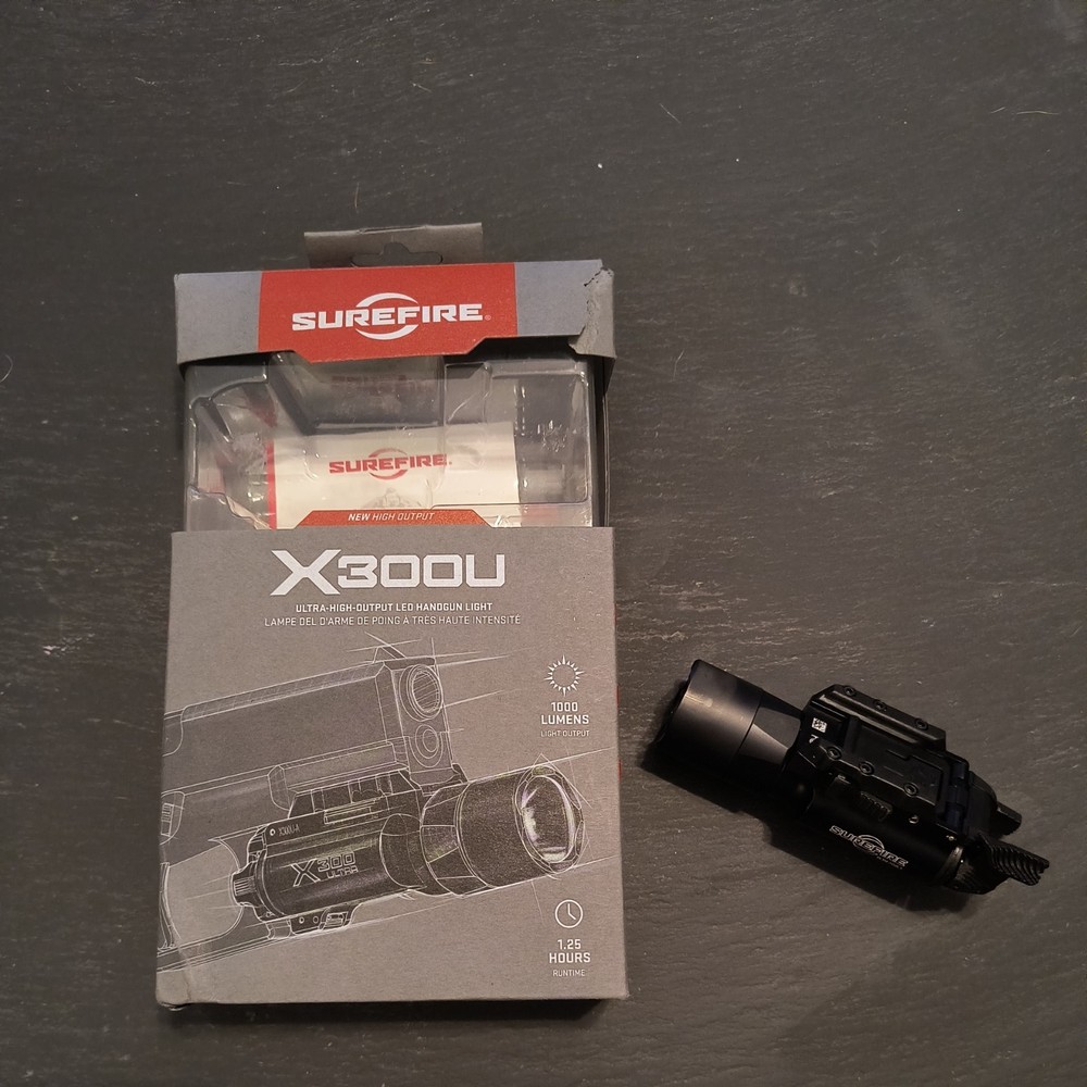 Surefire X300U-A With Emissary Development  Paddle Shifter