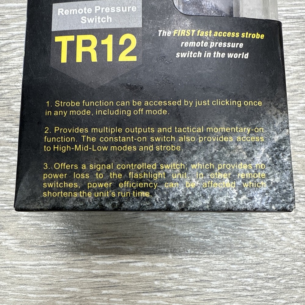 KLARUS TR12 Dual Remote Swtich Multi-Functional Tactical Switch For XT Series