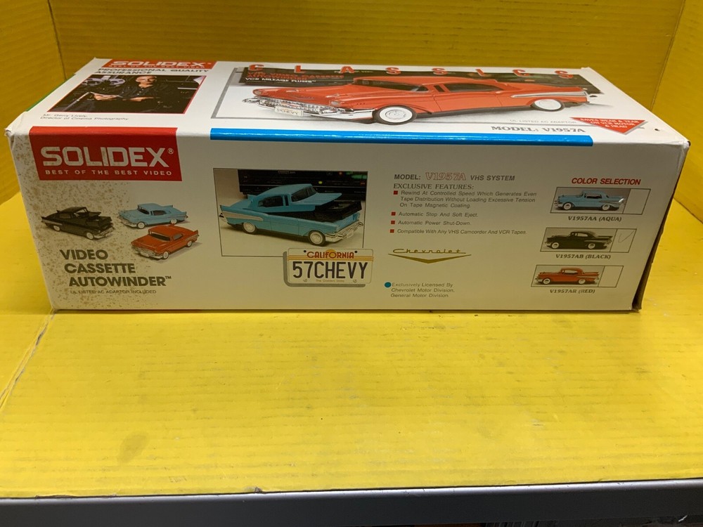 Solidex VHS Video Cassette Autowinder