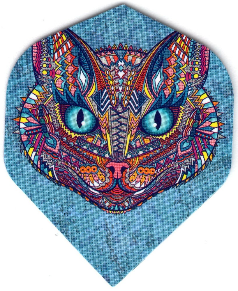 Cheshire Cat Dart Flights: 3 per set