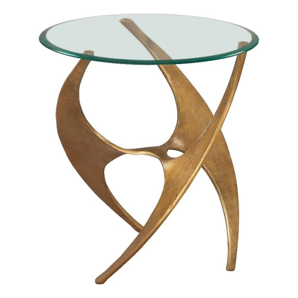 Sabel Side Table Gold
