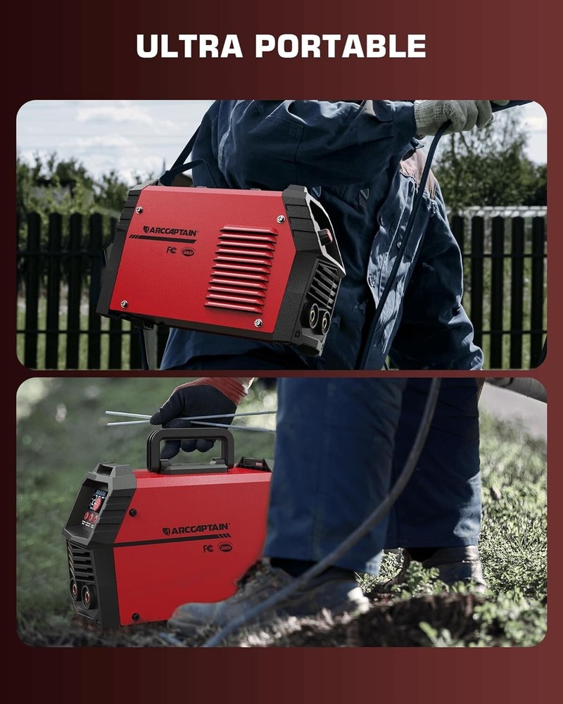 Rechargeable 200A Welding Machine - Lightweight, Portable, and User-Friendly