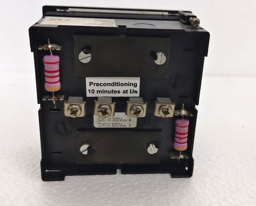 DEIF 2FTQ96 Double Frequency Meter 440V 55-65Hz Analog Panel Meter