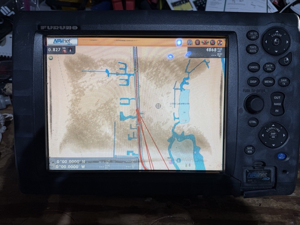 Furuno MFD12 12" Multi Function Display Navigation System NavNet 3D GPS
