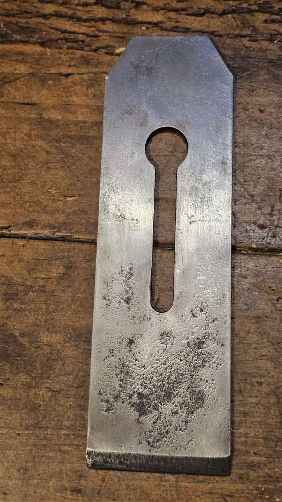 2 1/4" Parallel Plane Iron. Unmarked.