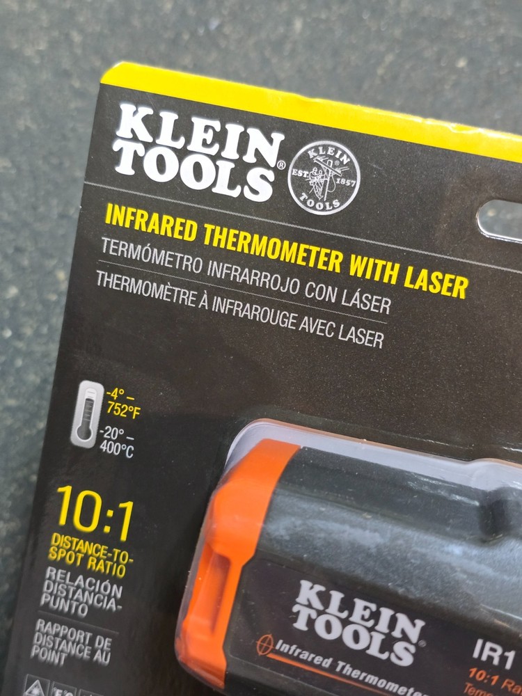🌟Klein Tools IR1 Infrared Digital Thermometer with Targeting Laser