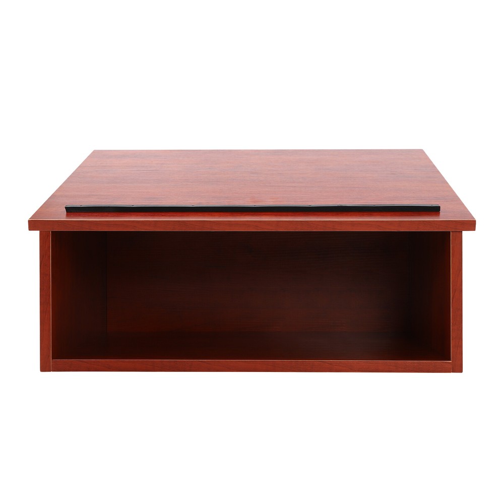 Portable Tabletop Lectern Classroom Presentation Lectern Table Top Lectern Brown