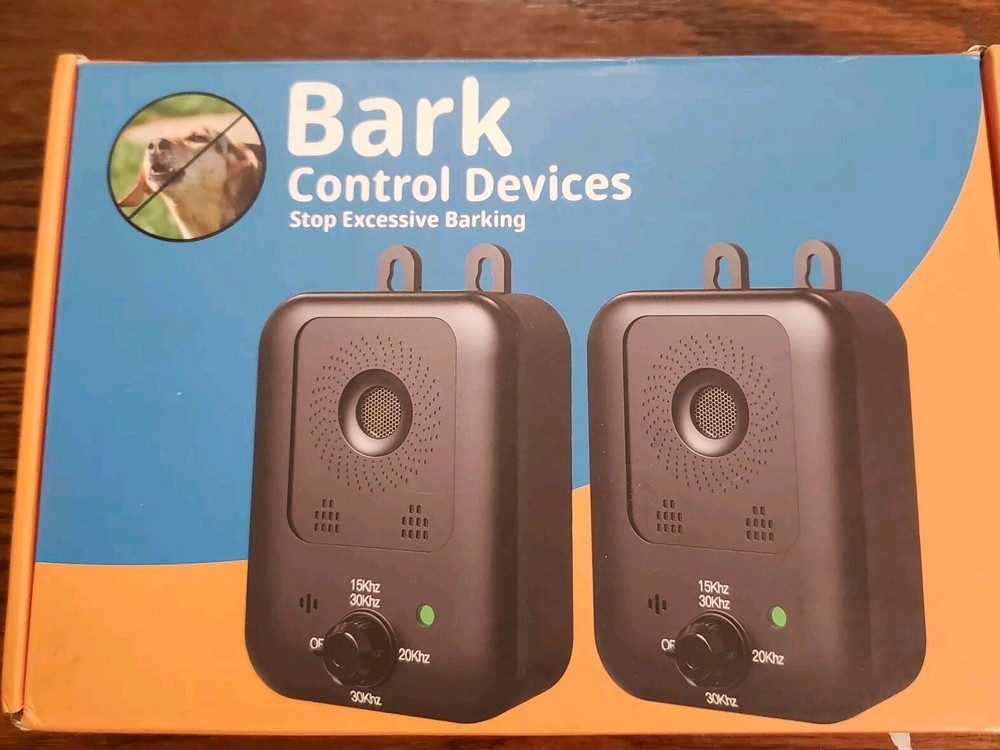 Anti Barking Devices, 2 Pack Auto Dog Bark Control Devices with 3 Modes...