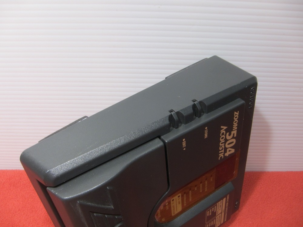 Zoom 504 Acoustic Multi Effect Processor Guitar Effect Pedal Tested MIJ