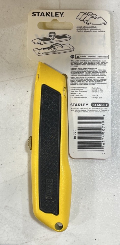 Stanley Retractable Utility Knife (10-779)