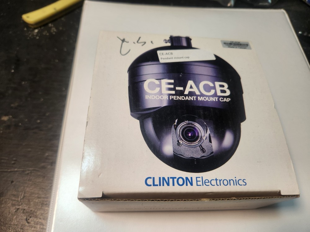 Clinton Electronics CE-ACB Indoor Pendant Mount Black