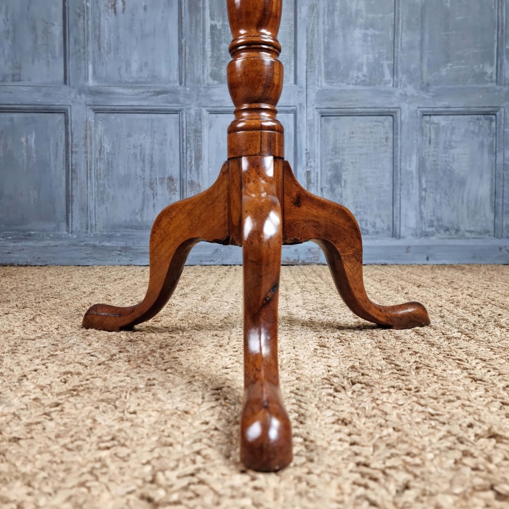 An 18th Century Fruit Wood Wine Table.